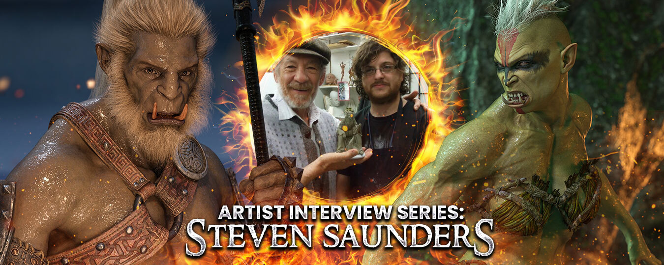 The Hobbit Artist, Steven Saunders, Brings New Orcs to Daz