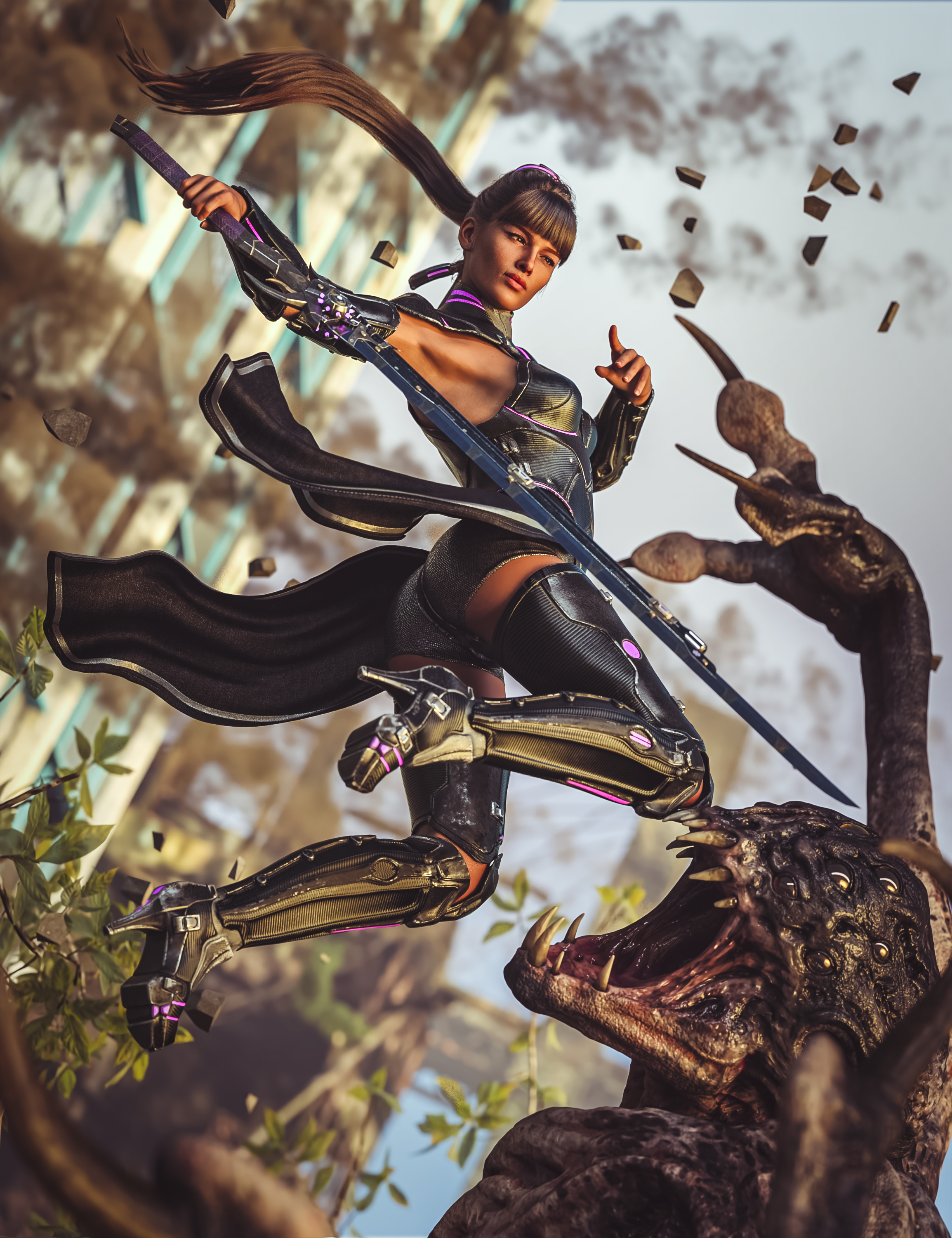 Aelia 9 HD Add-On Bundle by: , 3D Models by Daz 3D