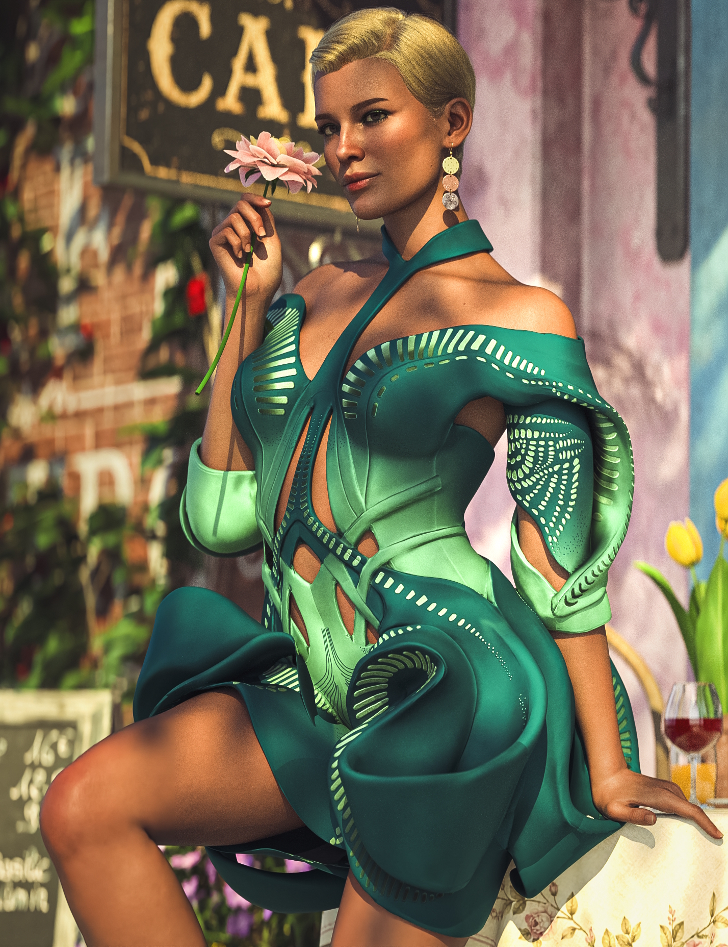 Aelia 9 HD Character Bundle by: , 3D Models by Daz 3D