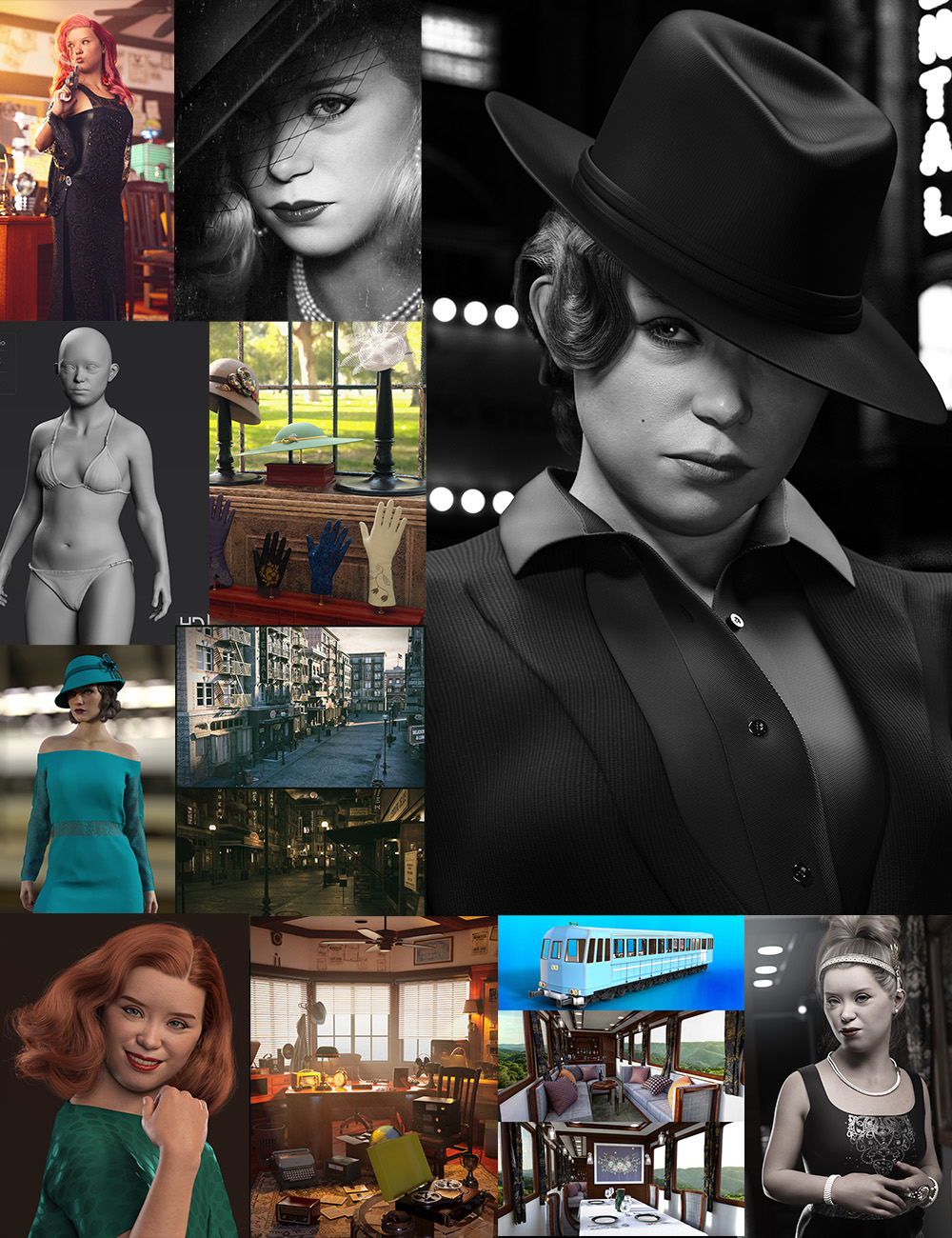Bonnie 8.1 Mega Bundle by: , 3D Models by Daz 3D