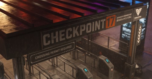 Checkpoint 17 environment by Stonemason