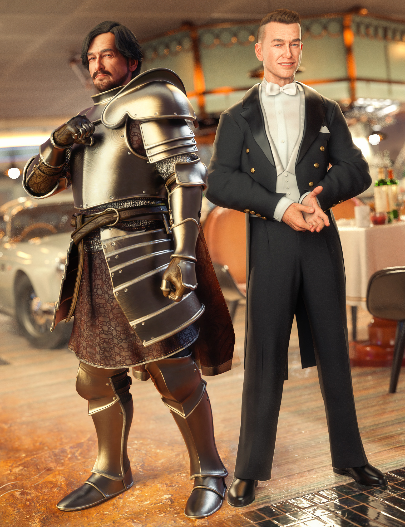 Everett 9 HD Add-On Bundle by: , 3D Models by Daz 3D