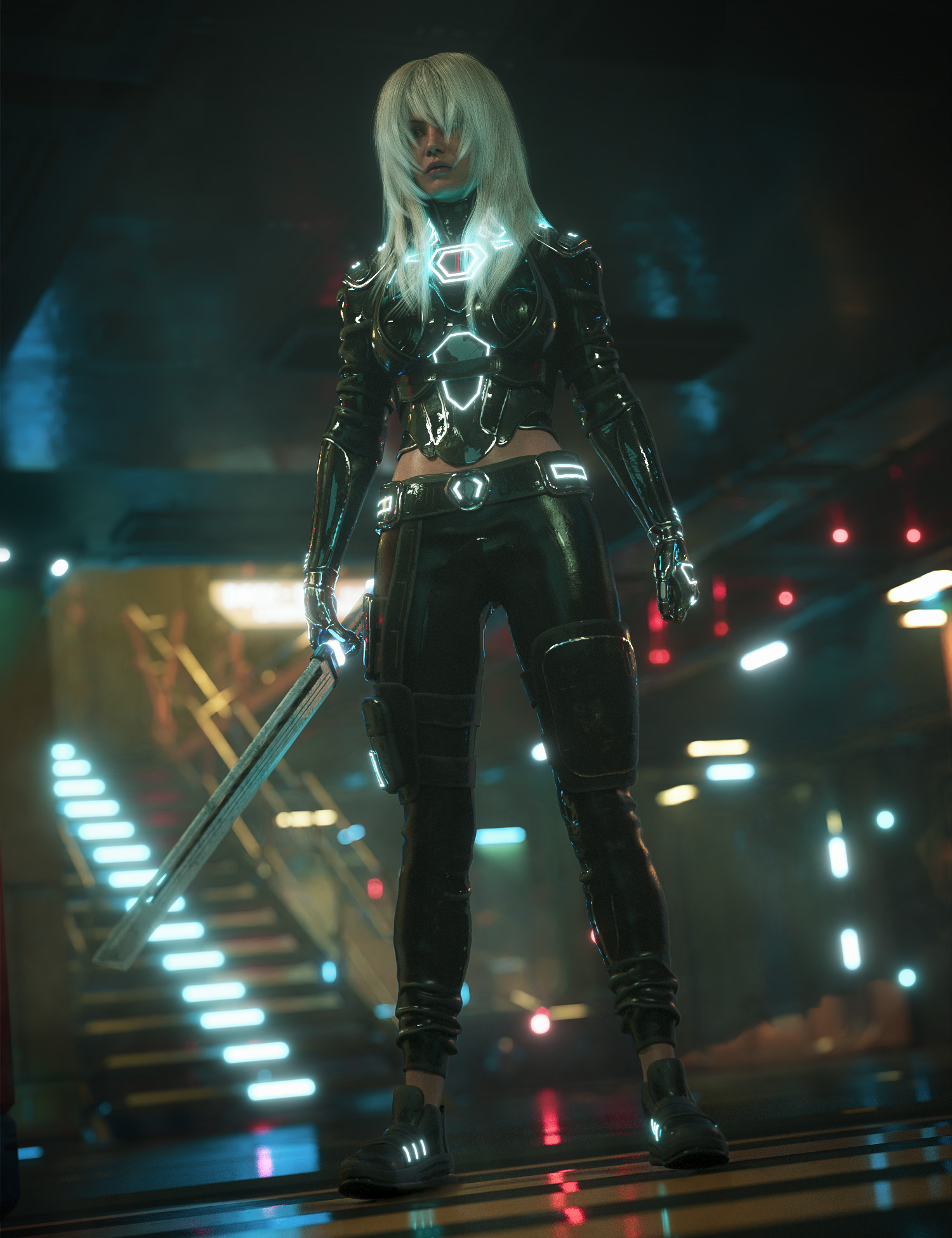 Eclipse Sci-fi Bundle by: , 3D Models by Daz 3D