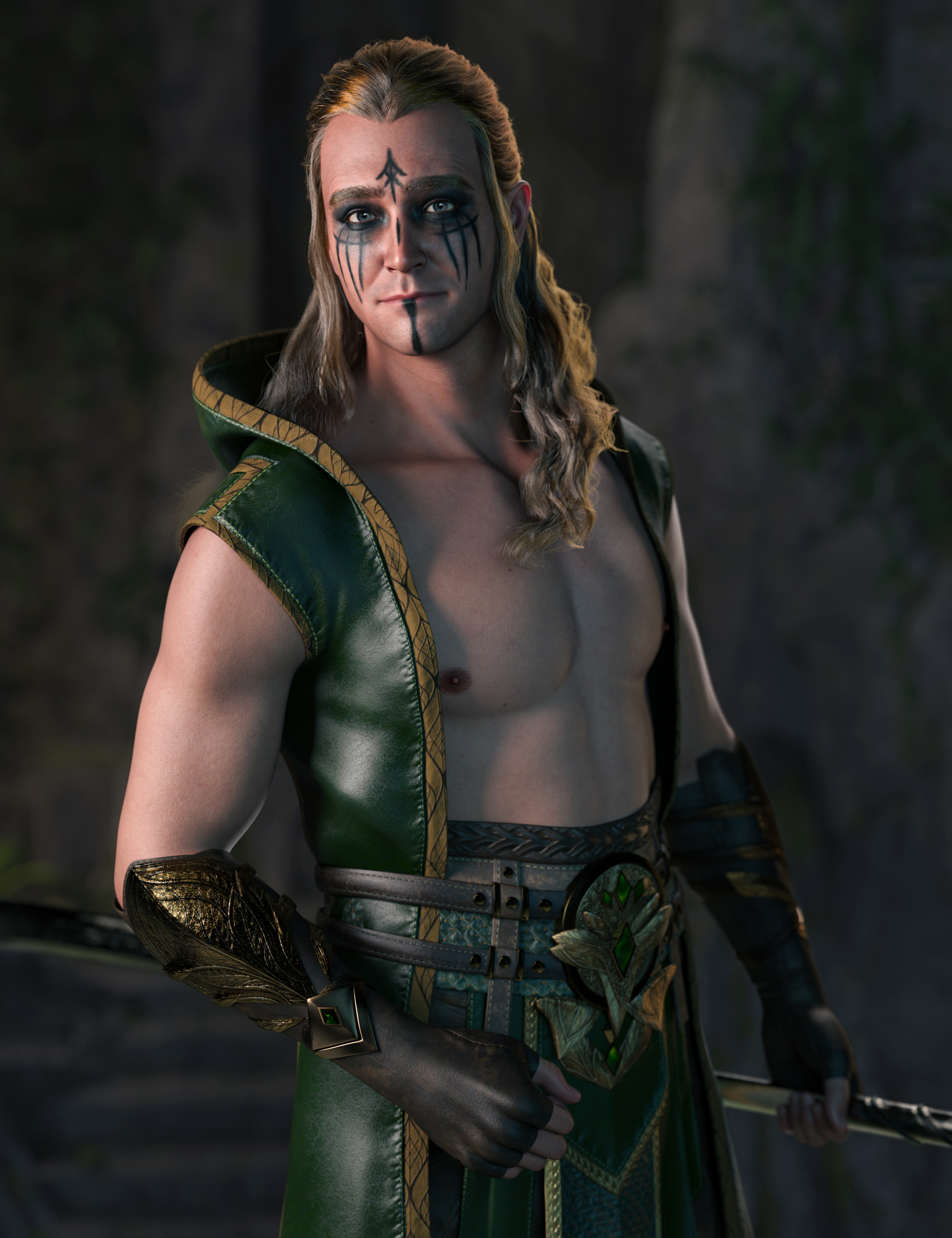 Bastian 9 HD Character Bundle by: , 3D Models by Daz 3D