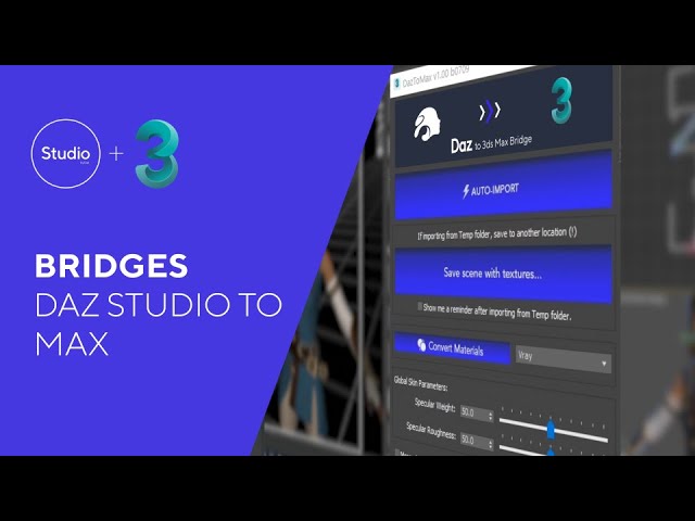Daz Bridges Tutorial: Daz to 3d Max