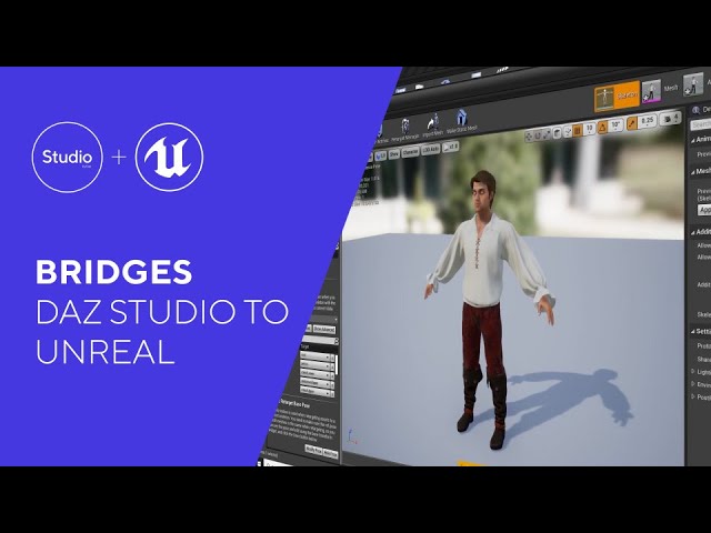 Daz Bridges Tutorial - Daz to Unreal