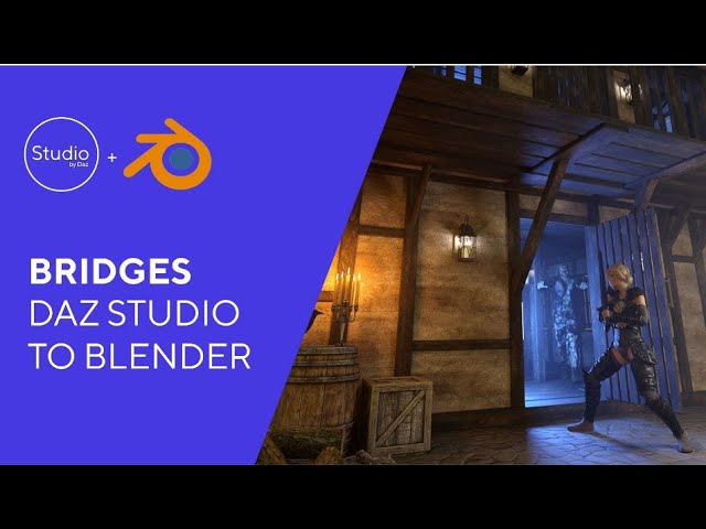 Bridge Tutorials: Daz Studio to Blender