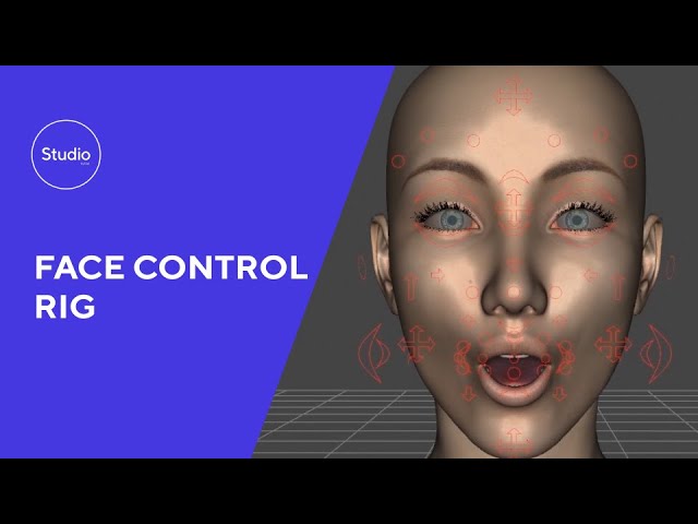 Daz 3D Education Series: Animation - Face Control Rig