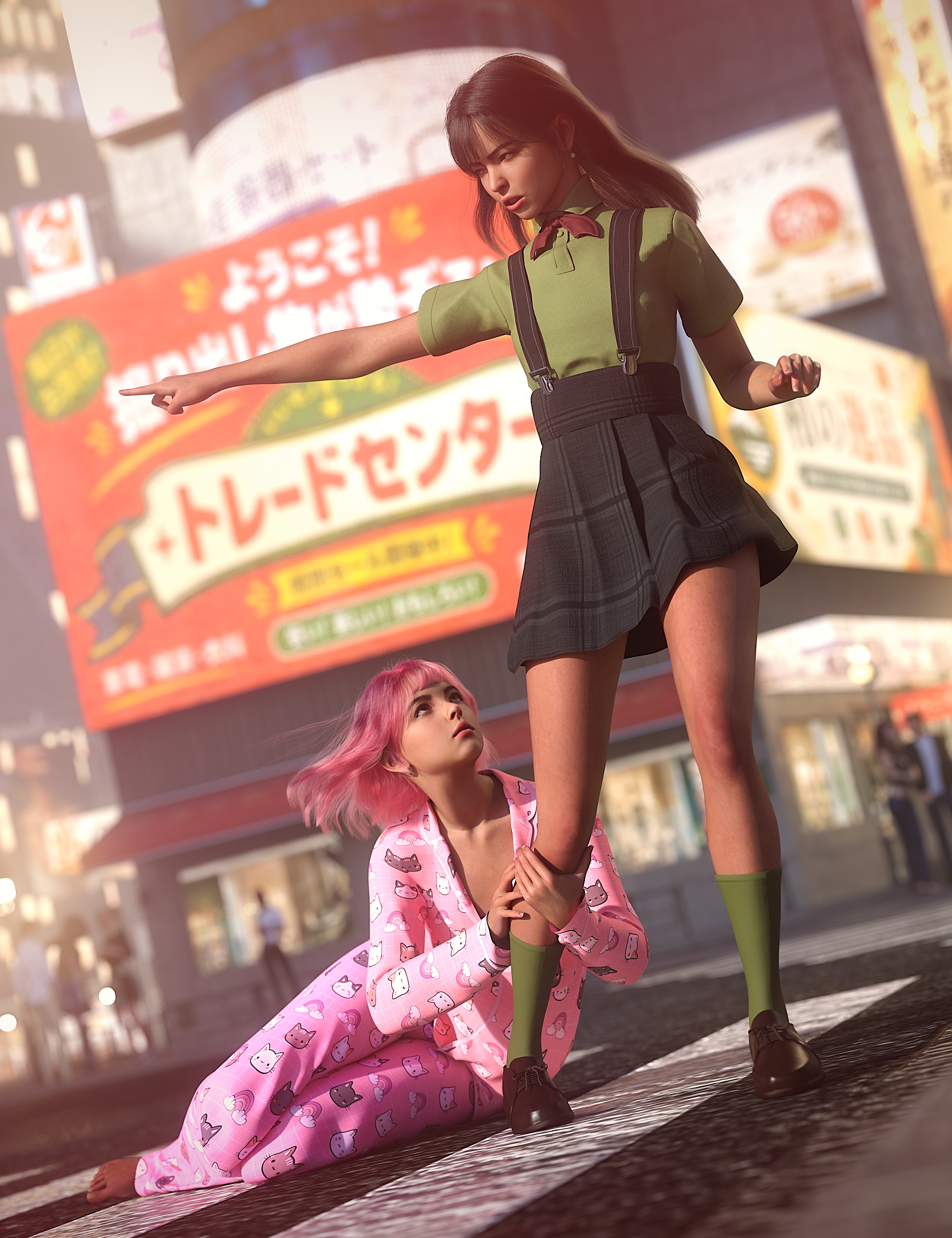 Seera HD for Genesis 9 Character Bundle by: Magic BrushMavisSkyXivon, 3D Models by Daz 3D