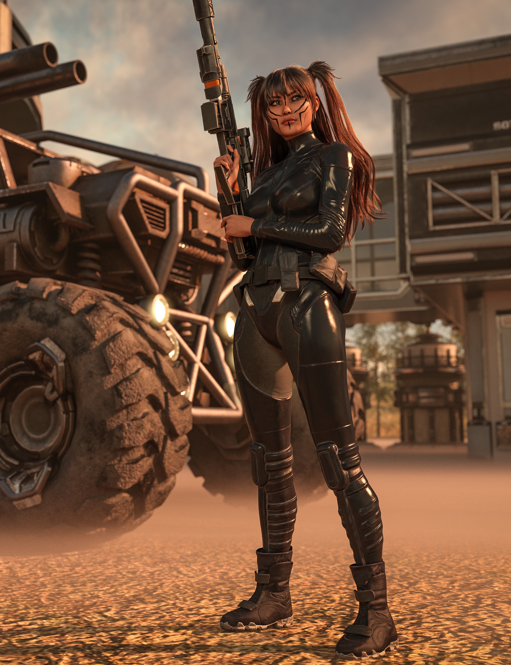 Emmy 9 HD Character Bundle by: , 3D Models by Daz 3D