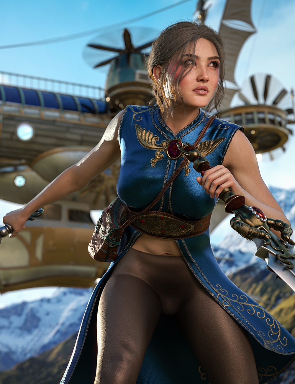 Sydney 9 HD Character Bundle by: , 3D Models by Daz 3D