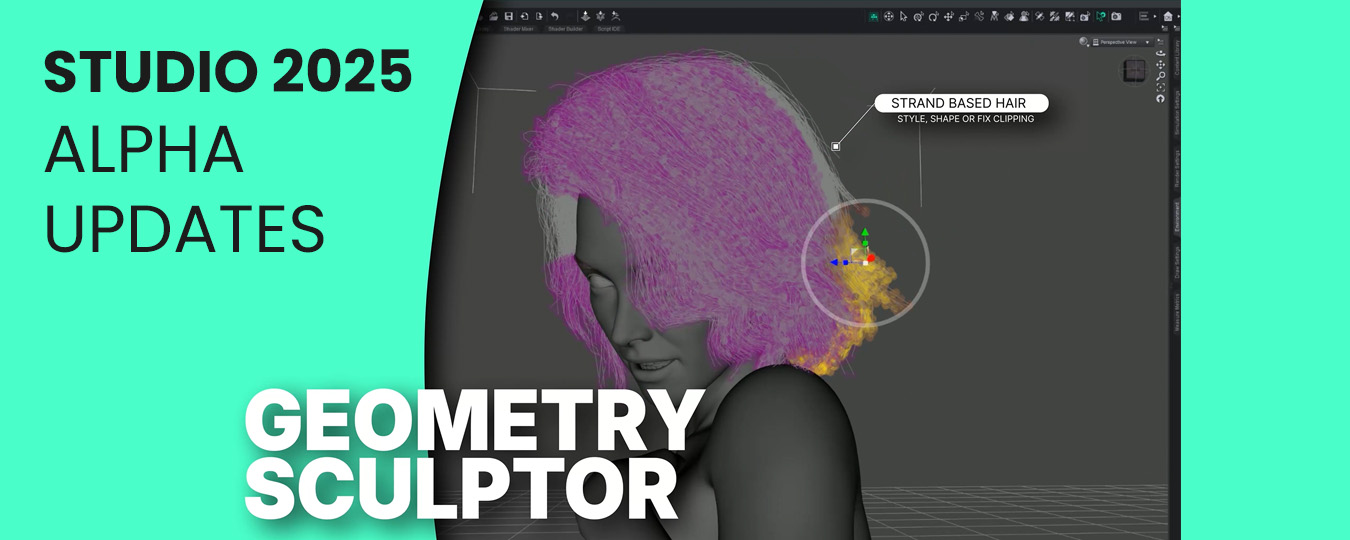 Latest Daz Studio 2025 Alpha Updates & 3Delight Announcement