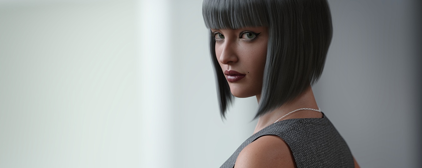 3D Modeling and Styling Realistic Hair in Daz Studio